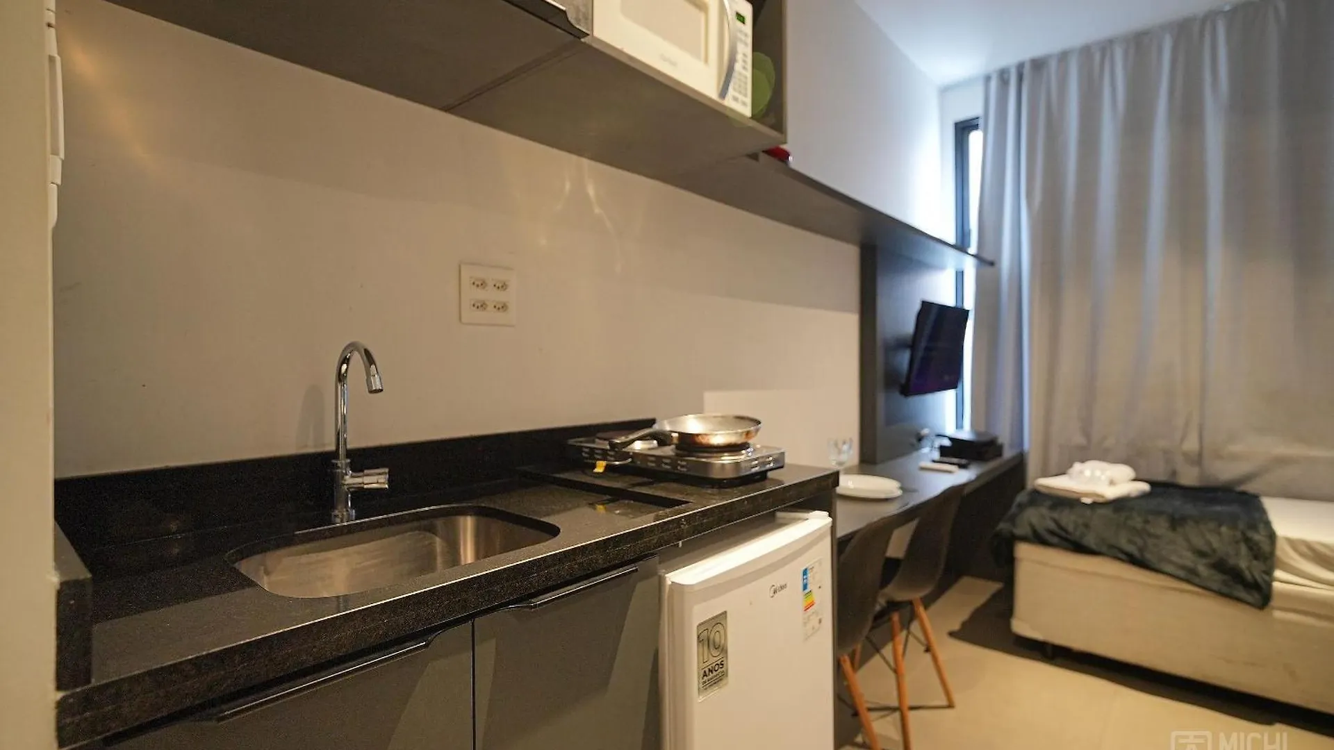 Maravilhoso Studio Santa Casa/Metro Com Ac/Wf Sao Paulo Apartment